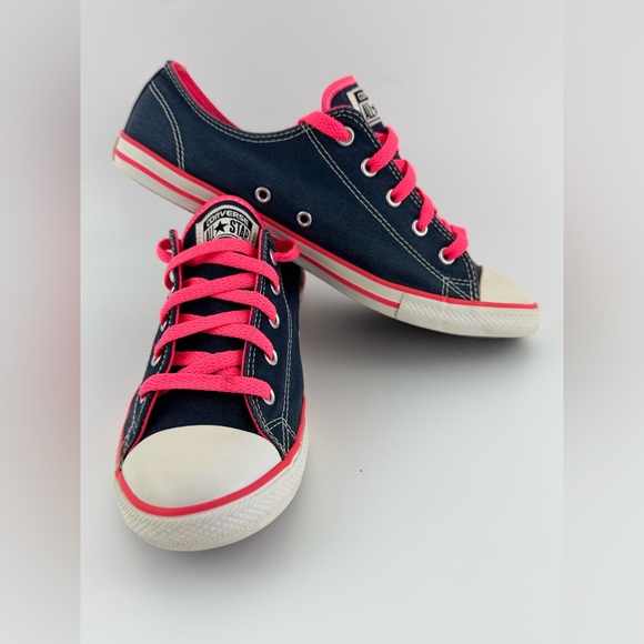 Converse All Star Women's Low Top Canvas Dainty Ox Athletic Navy Sneakers Size 9 - Picture 12 of 12